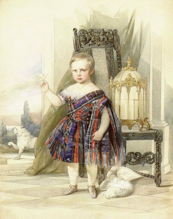 44 Портрет герцога Николая Максимилиановича Лейхтенбергского ребёнком