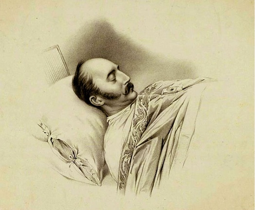 18 февраля 1855Император Николай I на смертном одре