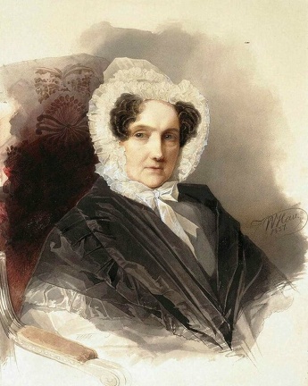 37 - Анна Владимировна Бобринская (1769–1846), супруга А.Г. Бобринского, урожденная баронесса Унгерн-Штернберг