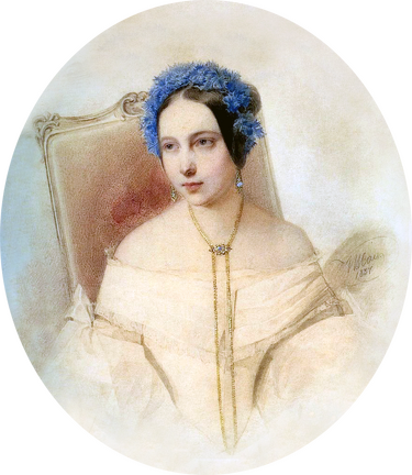 37 Ольга Ивановна Орлова-Давыдова (1814–1876), дочь князя Ив. Ив. Барятинского (1772